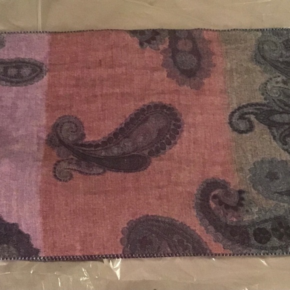 ⚜️[2/$38.00] ⚜️ V Fraas Paisley Scarf - Picture 7 of 10